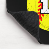 Softll Sketll Number 17 Jersey Funny 17th Birthday Muismat (Hoek)