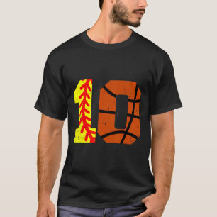 Softll Sketll Nummer 10 Jersey Grappige 10e Verjaa T-shirt