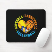 Softll Sketll Volleyll Muismat (Met muis)
