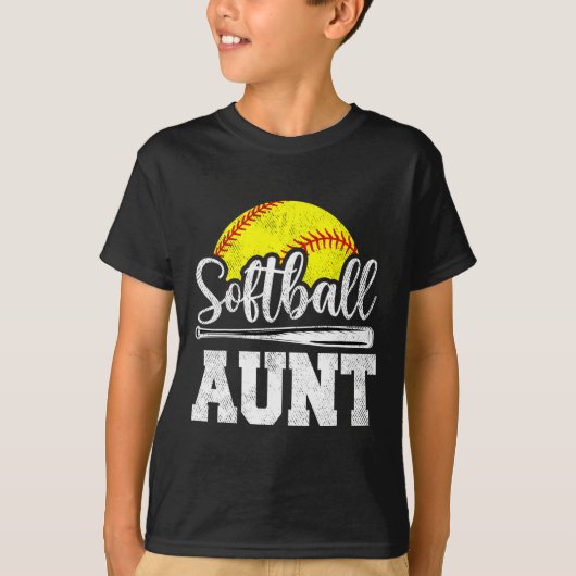 Softll Tante Softll Speler Spel Dag Moederdag Gi T-shirt (Voorkant)