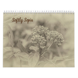 Softly Sepia Calendar Kalender