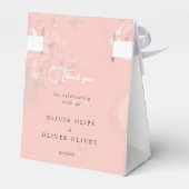 Softness Tea Rozen Wedding Bedankdoosjes (Achterkant)