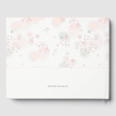 Softness Tea Rozen Wedding Gastenboek (Achterkant)