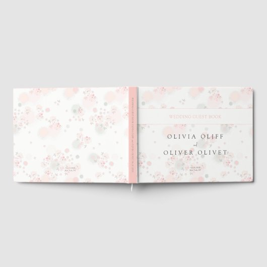 Softness Tea Rozen Wedding Gastenboek (Volledig)