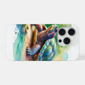 Softshell Turtle 221024AREF149 - Watercolor iPhone Hoesje (Achterkant horizontaal)