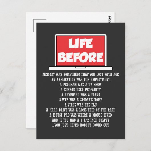 Software coder Computer Science Geek Programmer Briefkaart (Voorkant / Achterkant)