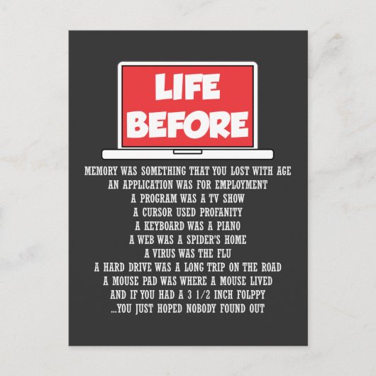 Software coder Computer Science Geek Programmer Briefkaart (Voorkant)