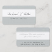 Software Consultant Tech Two Bands Unique Plain Visitekaartje (Voorkant / Achterkant)