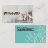 Software Developer | Data Analyst Graph Visitekaartje (Voorkant / Achterkant)