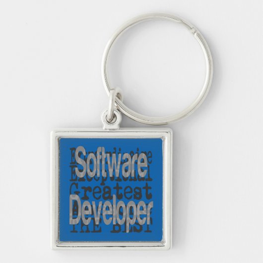 Software Developer Extraordinaire Sleutelhanger (Voorkant)