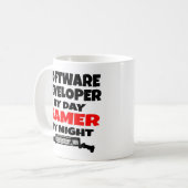 Software Developer Gamer Koffiemok (Voorkant links)