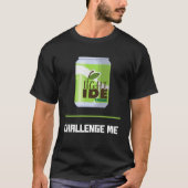 Software Developer Light IDE Theme Challenge Me T-shirt (Voorkant)