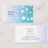 Software Developer Programer International Card Visitekaartje (Voorkant / Achterkant)