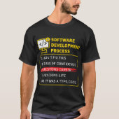 Software Development Process Engineer Developer Co T-shirt (Voorkant)