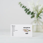 Software-DNA Inside (DNA-replicatie) Visitekaartje (Staand voorkant)