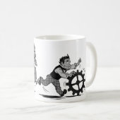 Software en hardware koffiemok (Voorkant rechts)