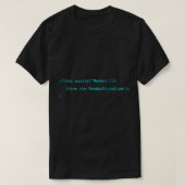 Software engineer - automatisering qa tester - jav t-shirt (Design voorkant)