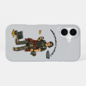 Software Engineer Coder Die Skateboardt URM iPhone 16 Hoesje (Achterkant horizontaal)