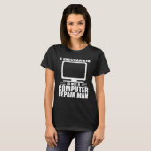 Software Engineer Computer Programmeur Computer Re T-shirt (Voorkant volledig)