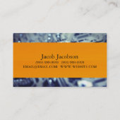 Software engineer, computer Visitekaartje (Achterkant)