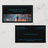 Software Engineer Cyber Security Visitekaartje (Voorkant / Achterkant)