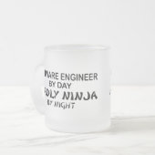 Software engineer Deadly Ninja Matglas Koffiemok (Voorkant links)