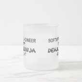 Software engineer Deadly Ninja Matglas Koffiemok (Center)