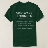 Software Engineer Definition 1 T-shirt (Design voorkant)