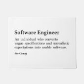 Software Engineer Definition Deurmat (Voorkant)