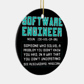 Software Engineer Developer Definition Keramisch Ornament (Rechts)