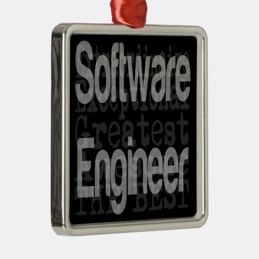 Software engineer extraordinaire metalen ornament (Rechts)