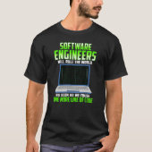 Software Engineer Funny Coding Gift T-shirt (Voorkant)