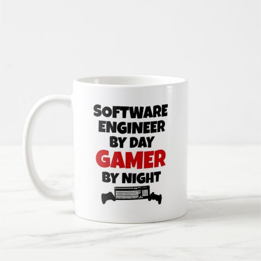 Software Engineer Gamer Koffiemok (Links)