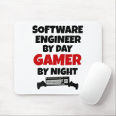 Software Engineer Gamer Muismat (Met muis)