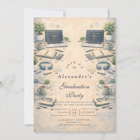 Software Engineer Graduation Kaart (Voorkant)