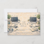 Software Engineer Graduation RSVP Kaartje (Voorkant)