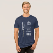 Software Engineer – Grappige Werkhumor, Kantoor Ca Tri-Blend Shirt (Voorkant volledig)