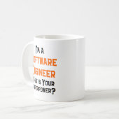 software engineer koffiemok (Voorkant links)