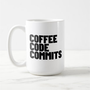 Software Engineer Leven - Coffee Code Commits Ontw Koffiemok