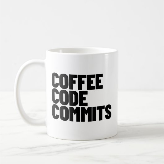 Software Engineer Leven - Koffie Code Commits Ontw Koffiemok (Links)