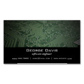 Software engineer magnetisch visitekaartje (Voorkant)