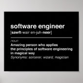Software engineer poster (Voorkant)