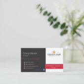 Software Engineer professioneel visitekaartje (Staand voorkant)