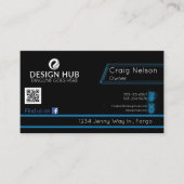 Software Engineer professioneel visitekaartje (Voorkant)