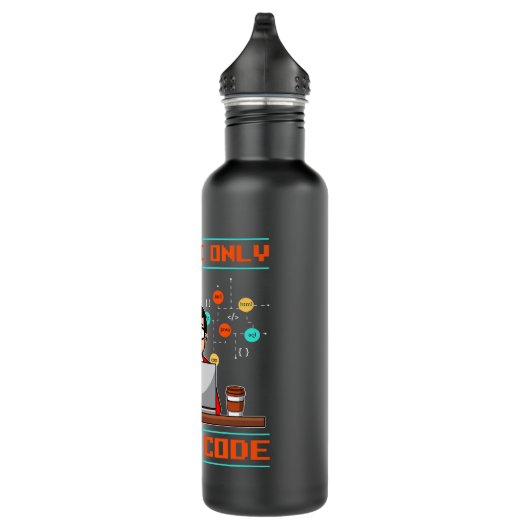 Software engineer programmeur ontwikkelingscode ne waterfles (Rechts)