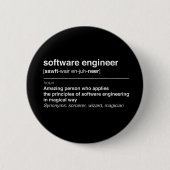 Software engineer ronde button 5,7 cm (Voorkant)