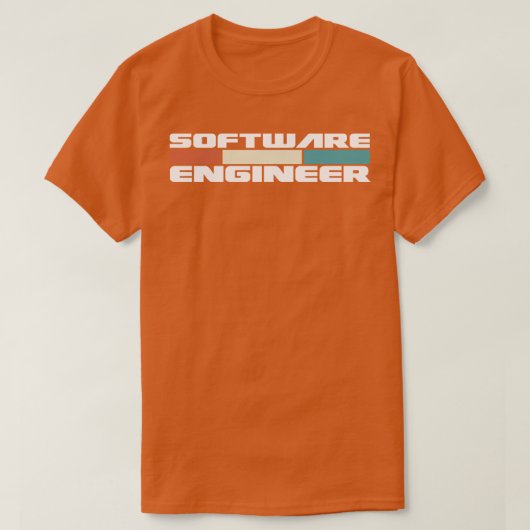 Software engineer t-shirt (Design voorkant)