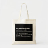 Software engineer tote bag (Voorkant)