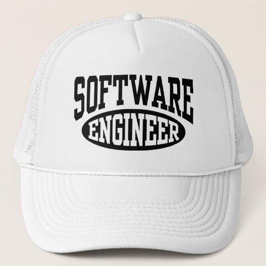 Software engineer trucker pet (Voorkant)