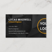 Software Engineer Visitekaartje Creative (Achterkant)